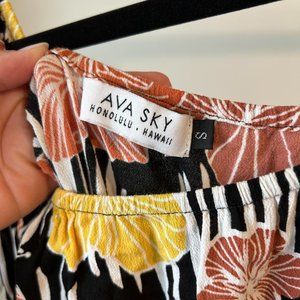 Ava Sky (Fighting Eel) off the shoulder Maxi Dress